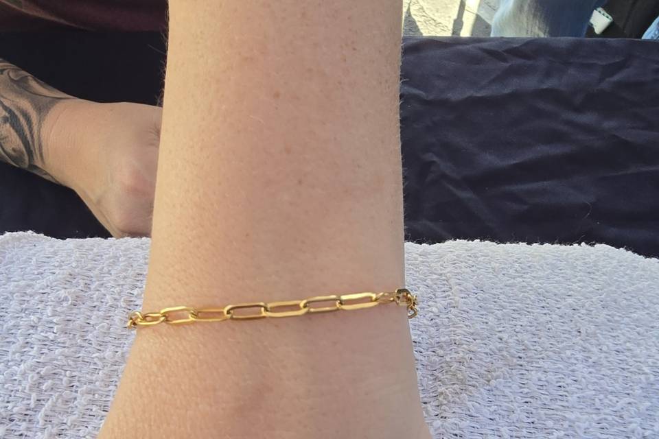 Sterling silver handchain