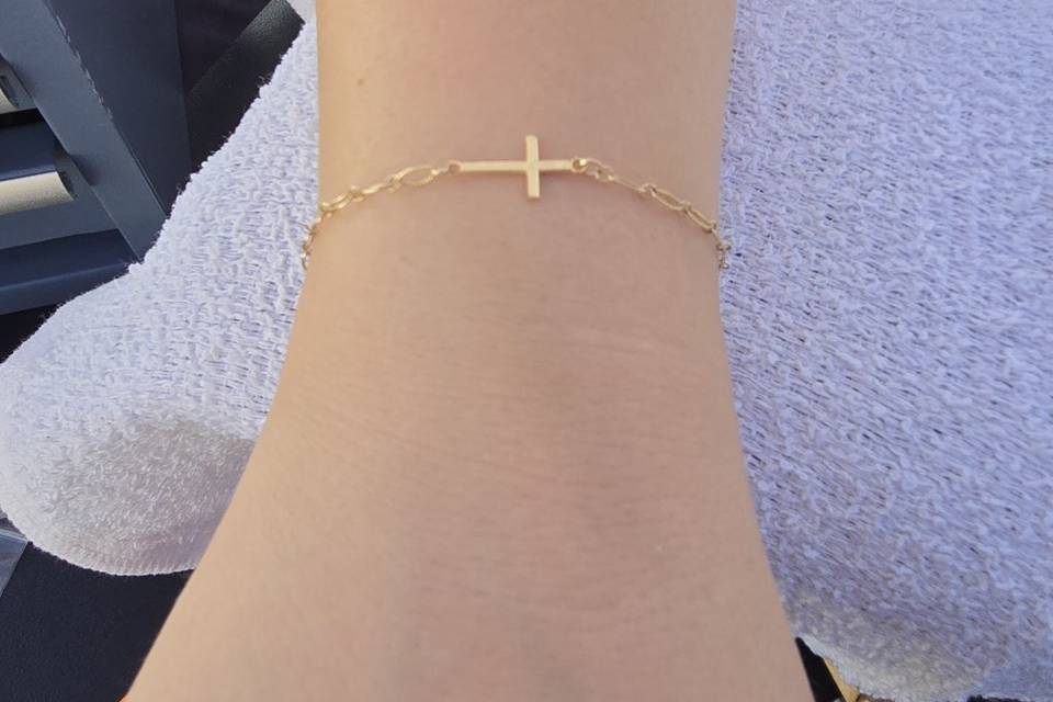 Sterling silver stacked chains