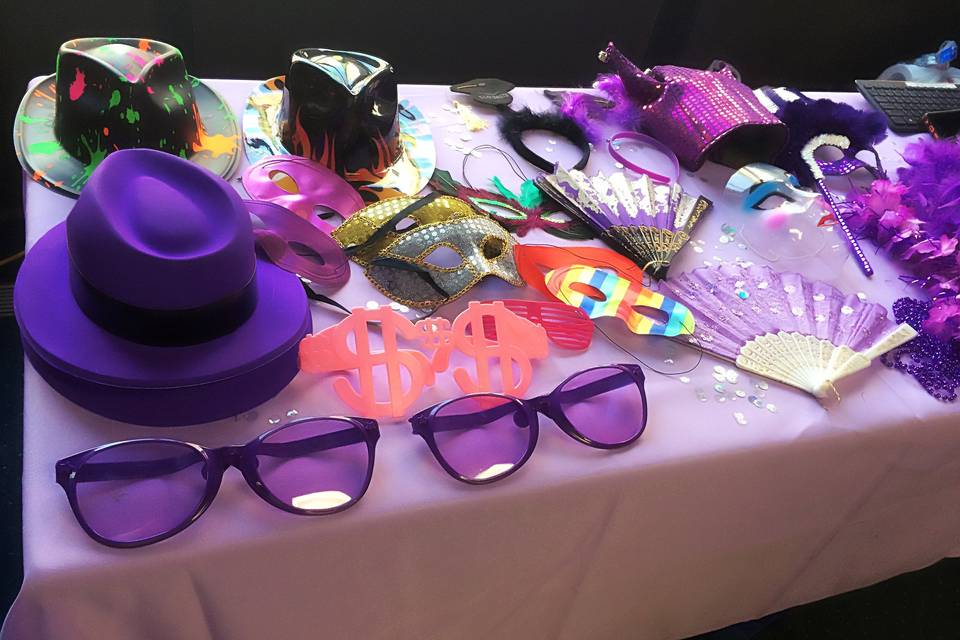 Props for the photobooth