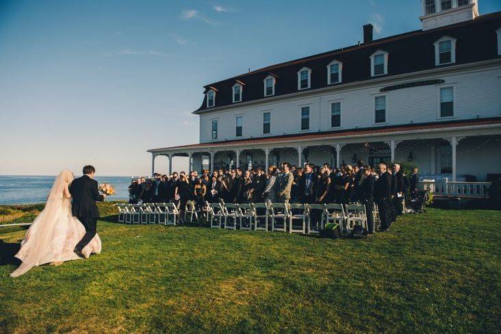 Outdoor wedding