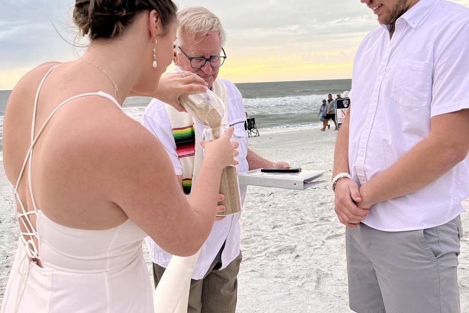 Another beach wedding