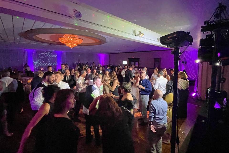 Packed dance floor