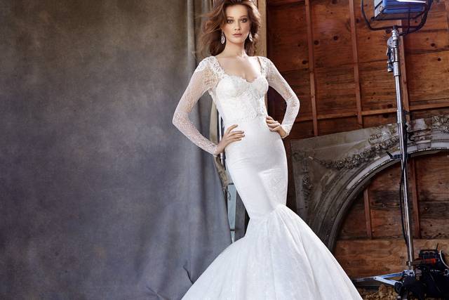 Lazaro Dress Attire New York NY WeddingWire