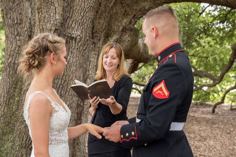 Military wedding