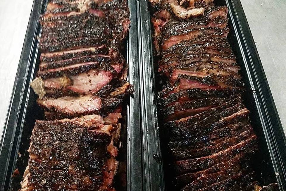 Thick-cut brisket