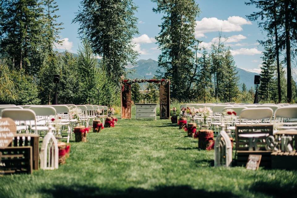 Ceremony site