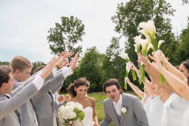 Verdant Floral Couple