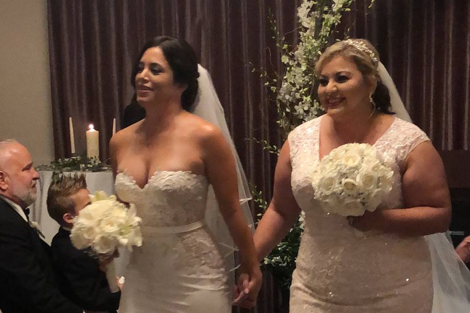 Happy brides!