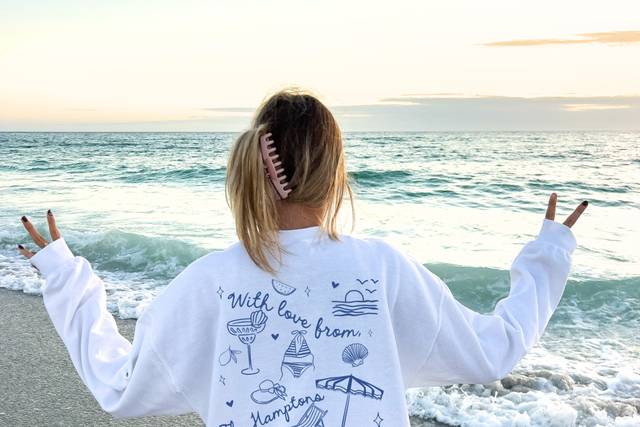 Coastal Doodle Crewneck