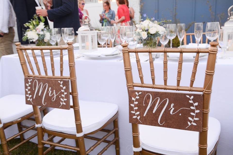 Sweetheart table