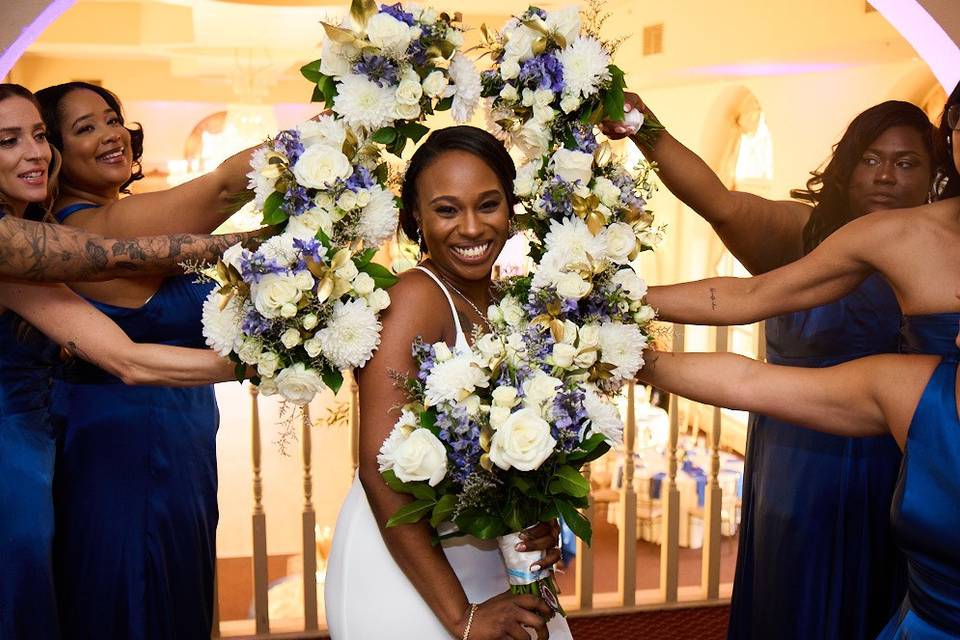 Bridal Bouquet Arch