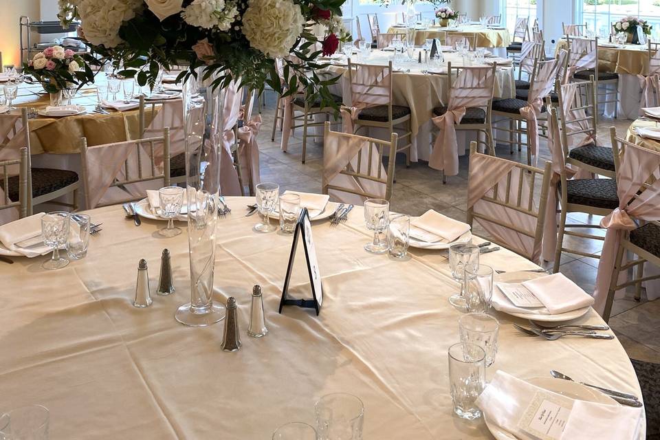 Elevated Rose and Hydrangea
