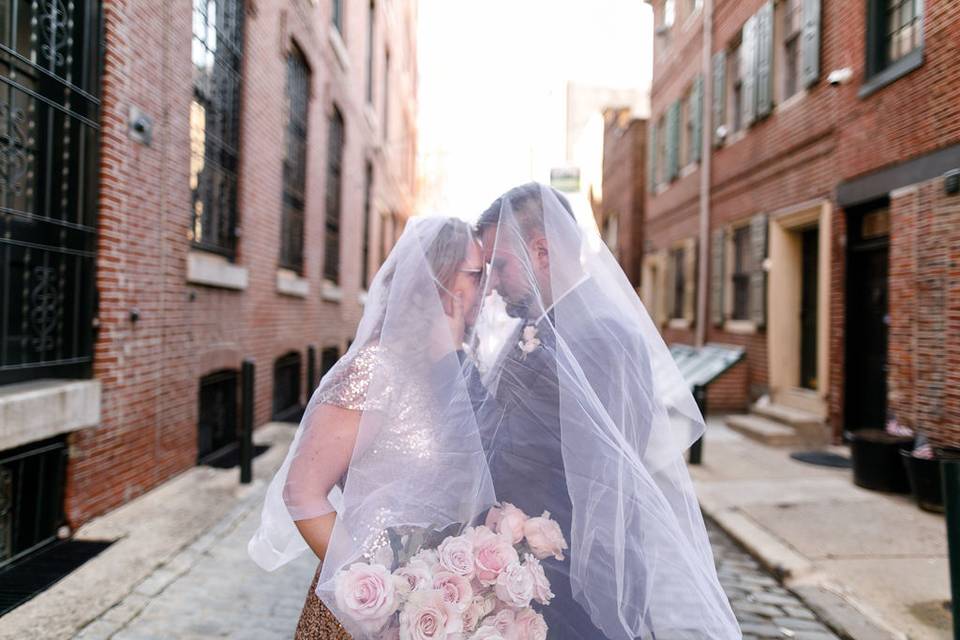 Old City Philly Elopement