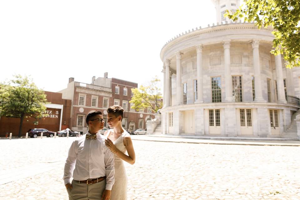 Old City Philly LGBTQ Wedding