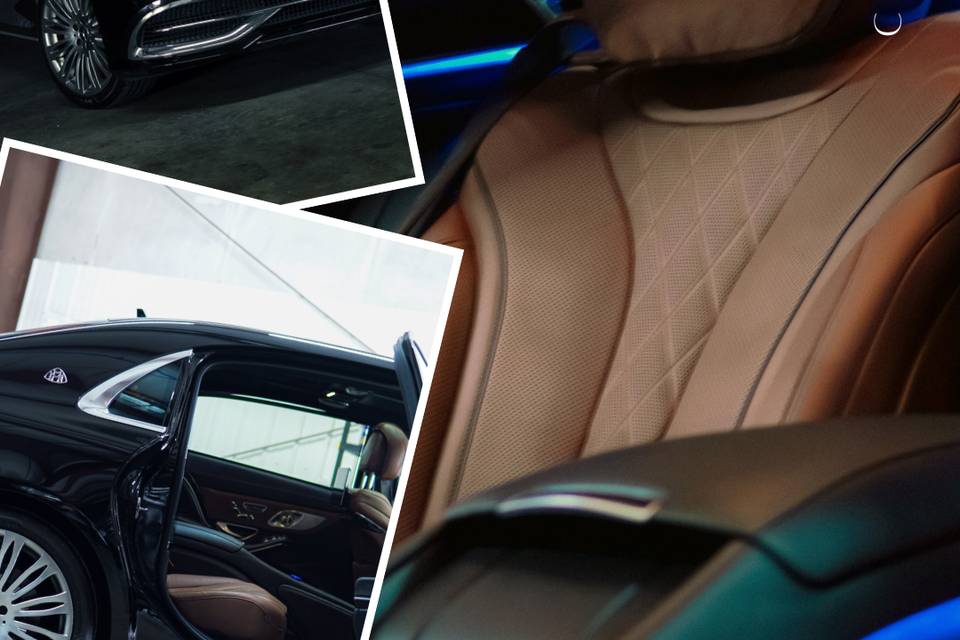 Exotic Maybach exit car