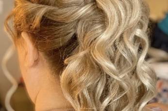 Textured Bridal Ponytail