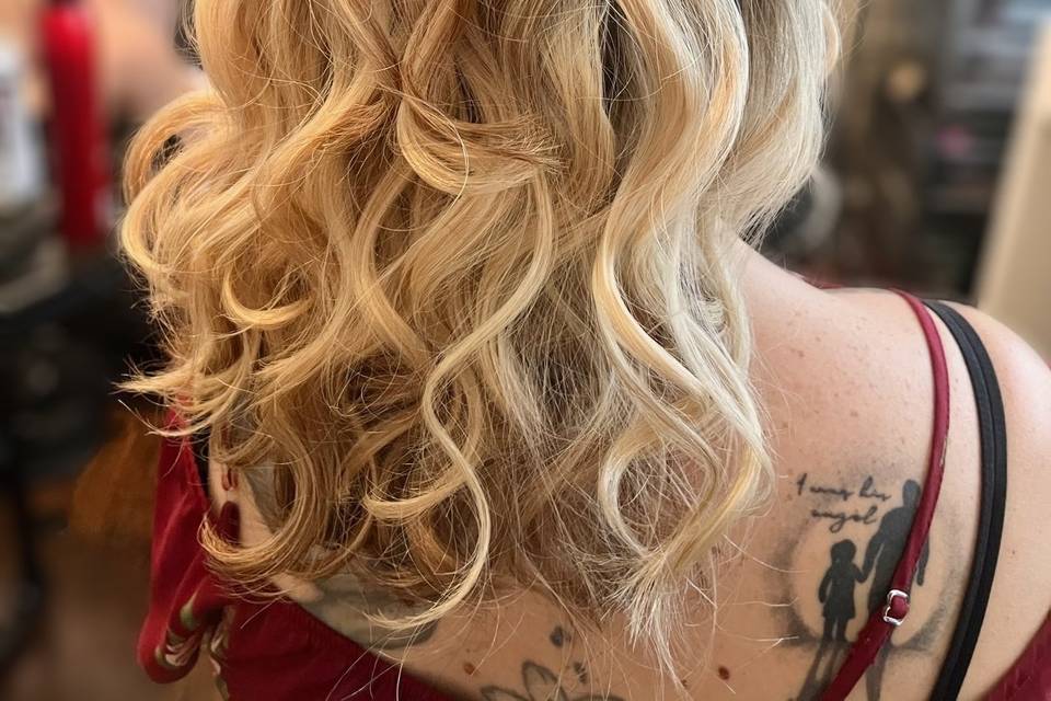 Half-up Soft Waves