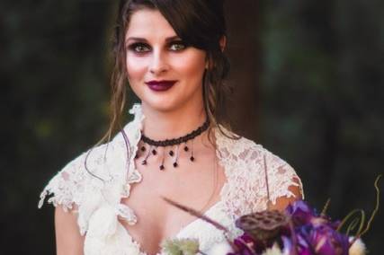 Gothic style bride