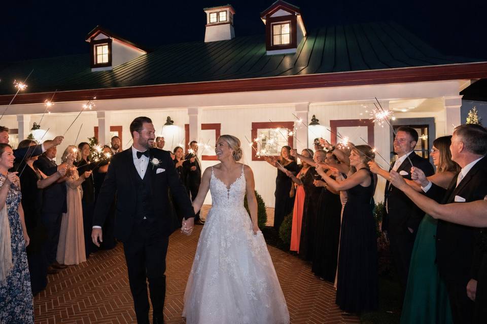 Sparkler Exit Beneath the White Colonnade.jpg