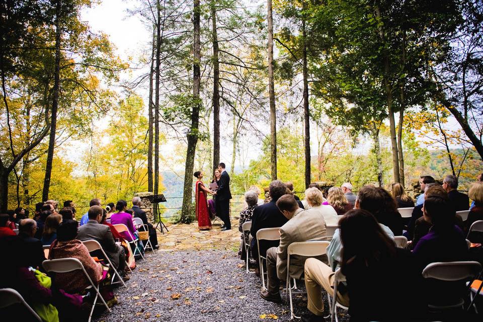 Forest wedding