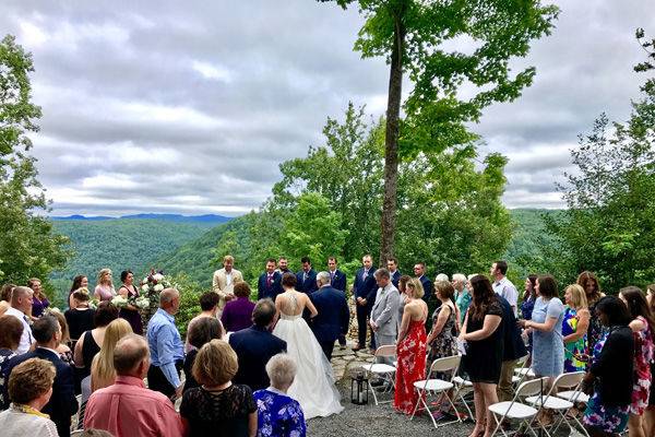 Outdoor wedding