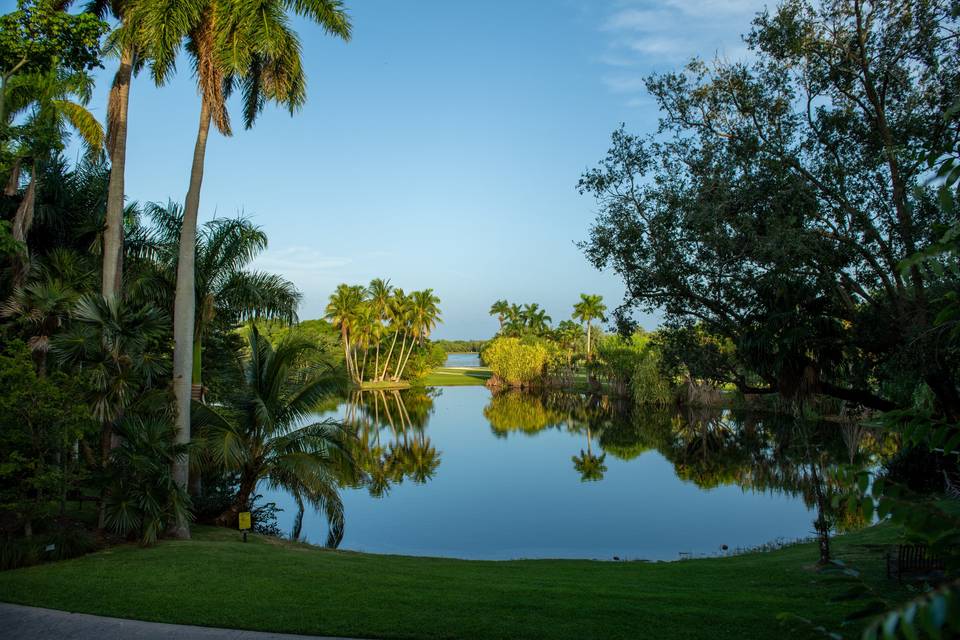 Miami sunset wedding