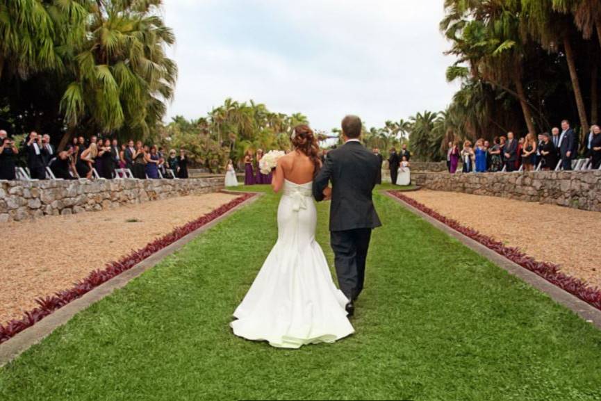 Outdoor ceremony