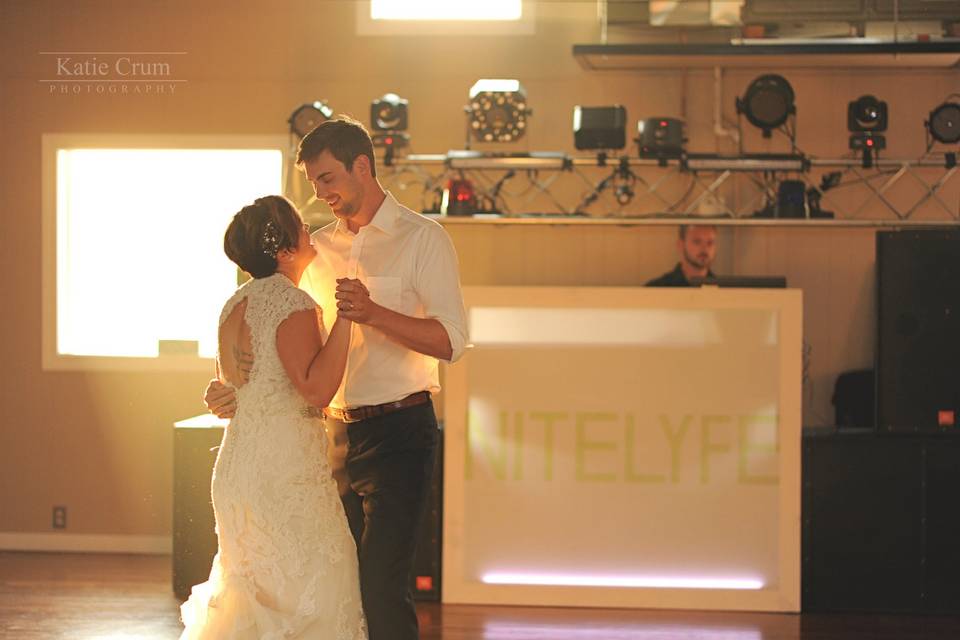 Candid, First Dance