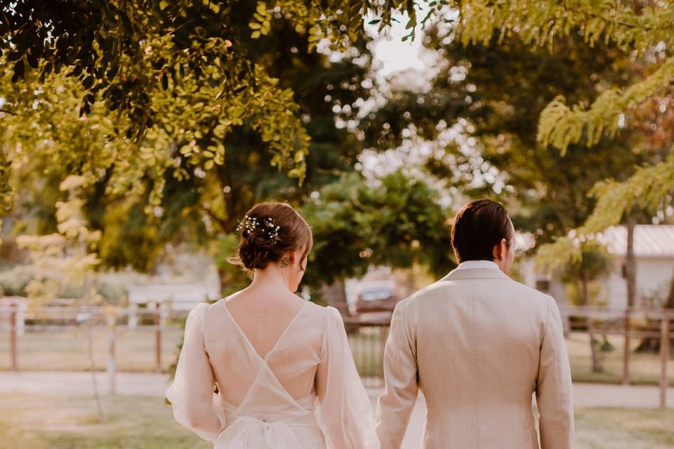 Bride and groom