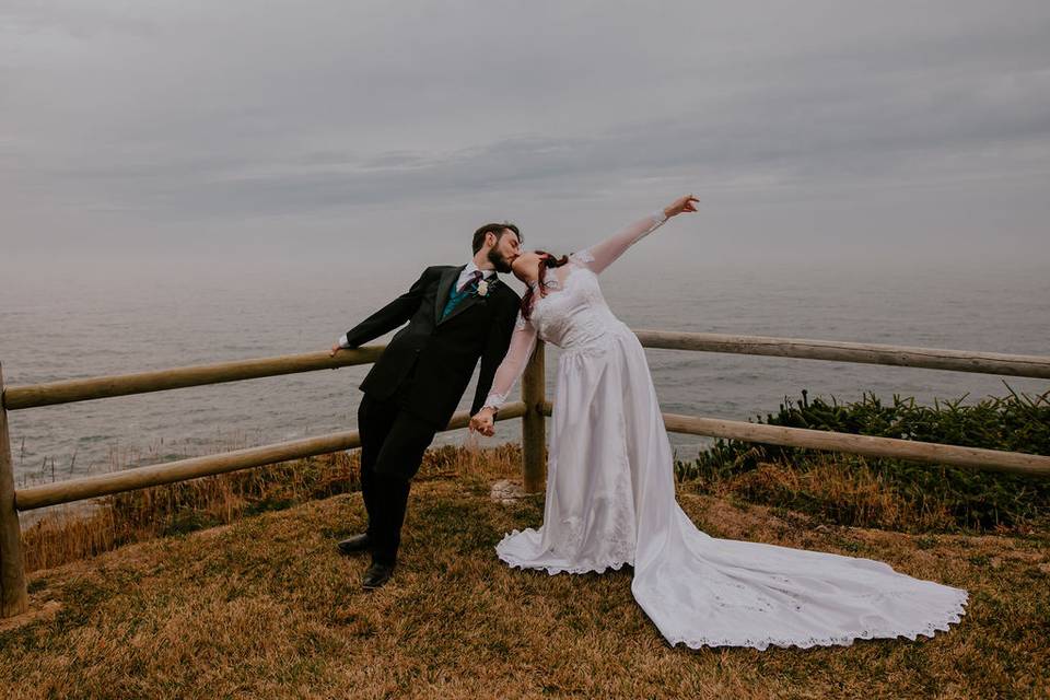 Bride and groom