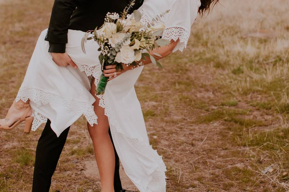 Bride and groom