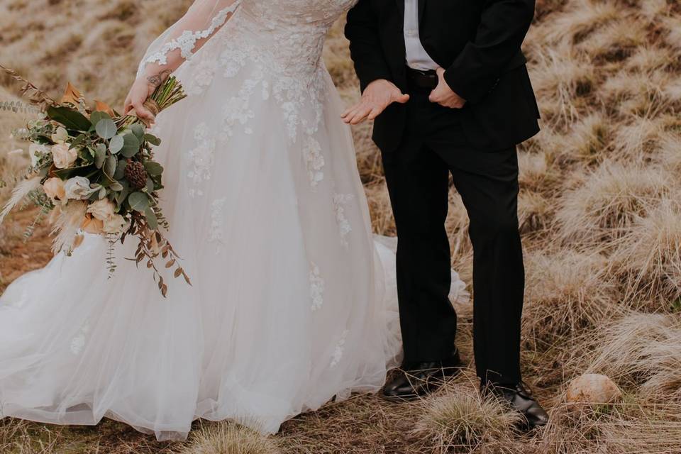 Bride and groom