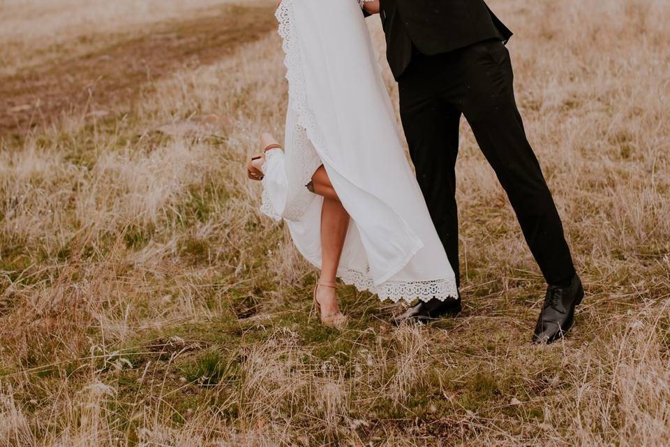 Bride and groom
