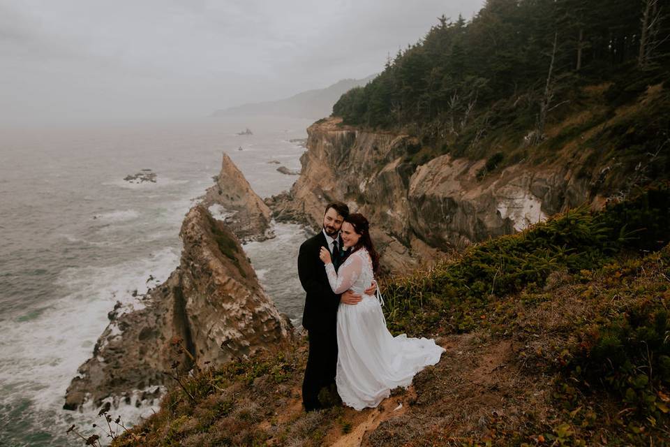 Bride and groom