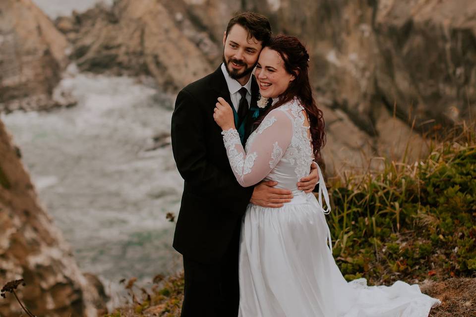 Bride and groom