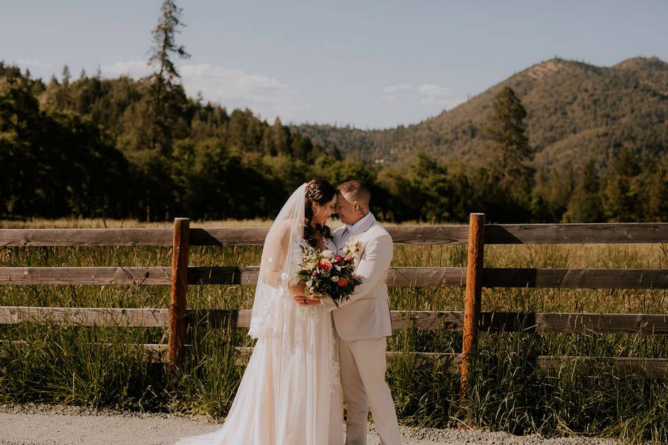 Bride and groom