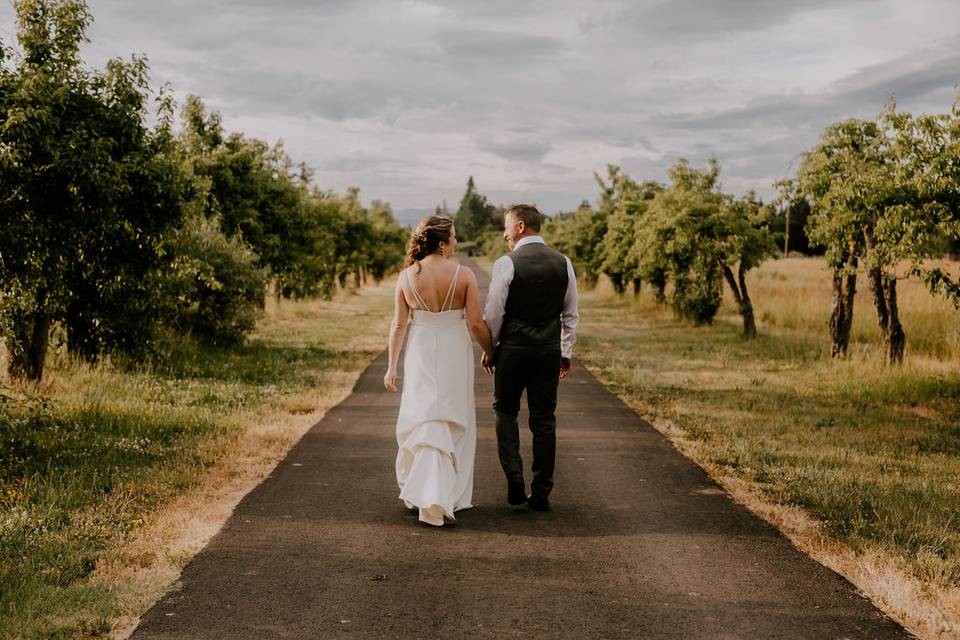 Bride and groom