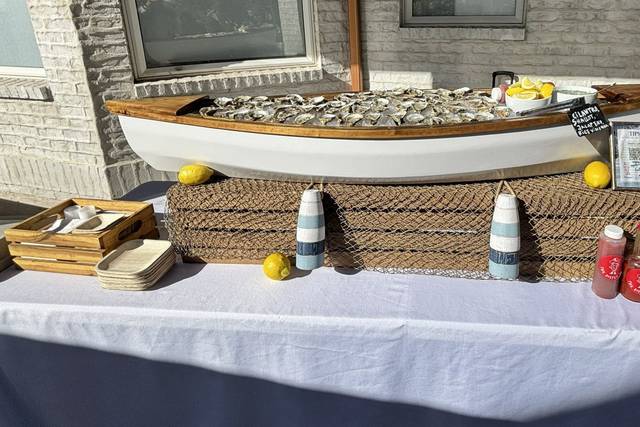 Oyster boat loaded!