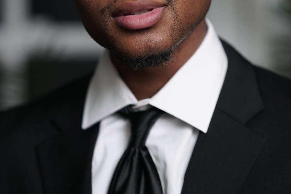 Groom should look dapper too!