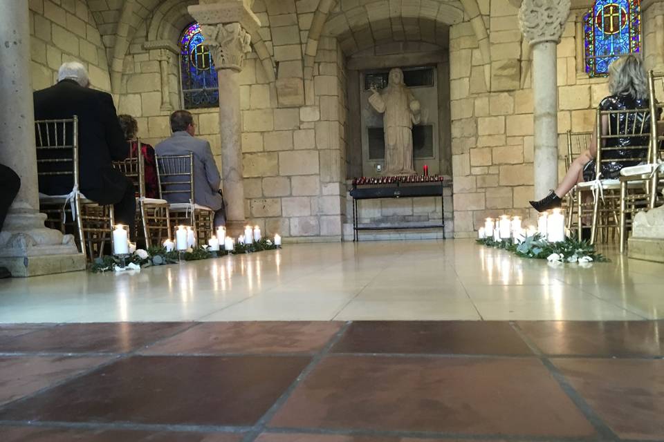 Inside the venue