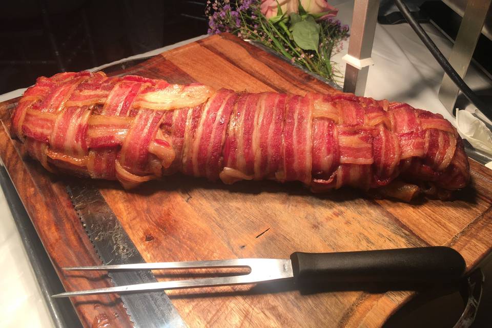 Bacon wrapped entree