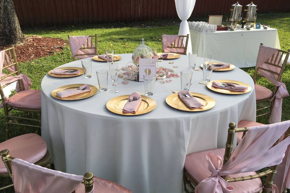 Pastel themed