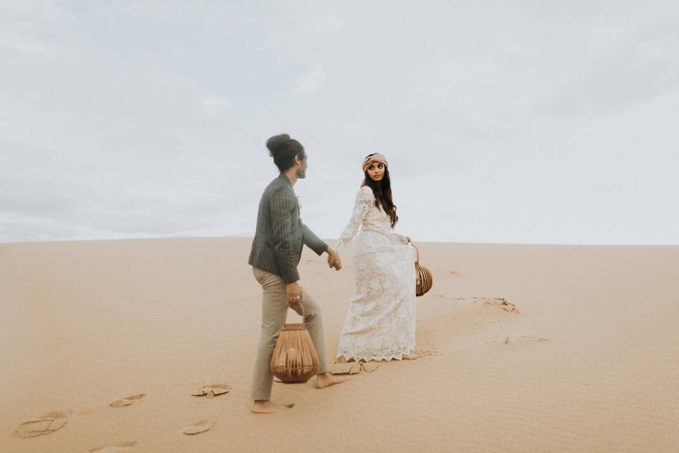 Morocco-Inspired Elopement