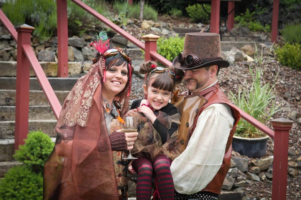 Family steampunk!