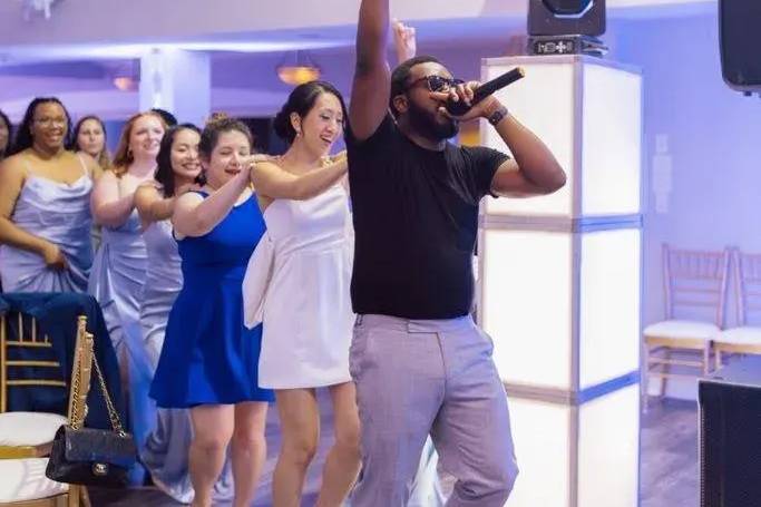DJ Don X at a Fusion wedding