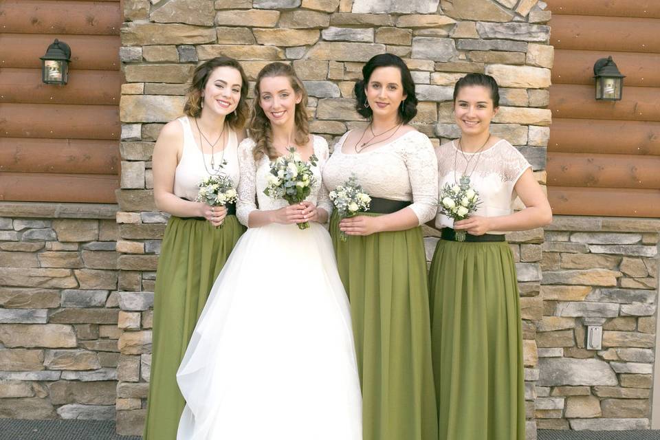 jenna bush wedding bridesmaids