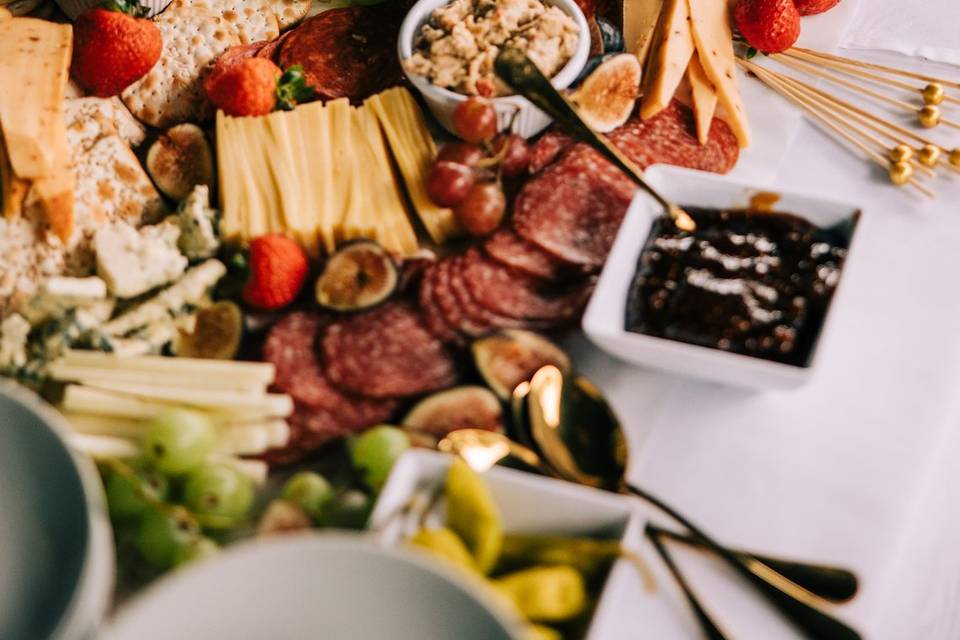 Locally Sourced Grazing Table