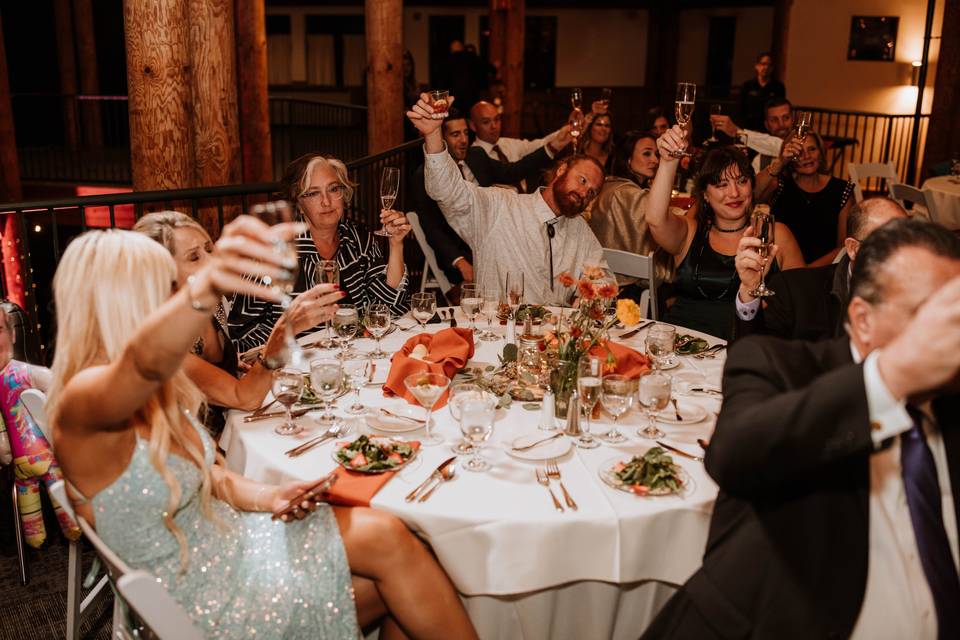 Toast to the Couple