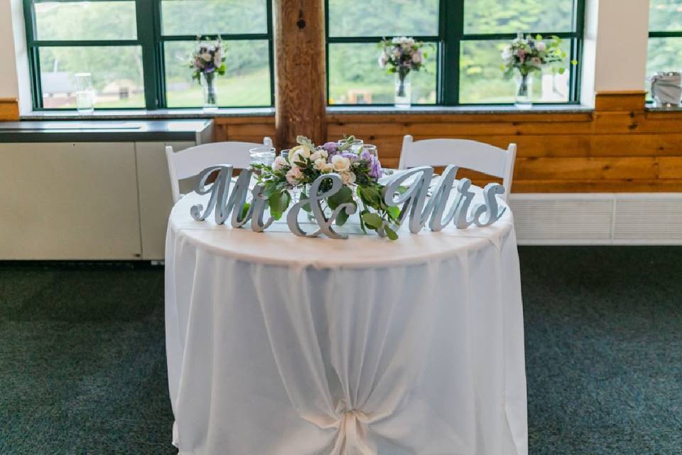 Sweetheart Table