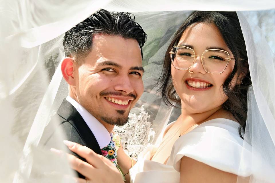 Happy couple
